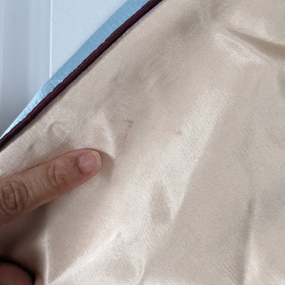 Vintage restored embroidered satin bomber jacket - Picture 7 of 9